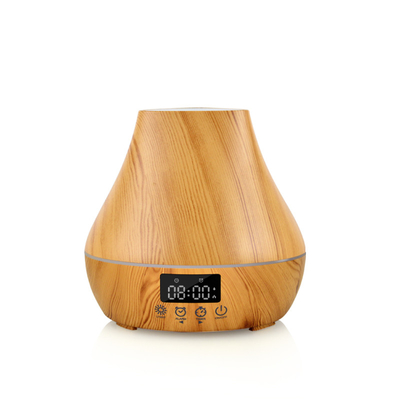 Alarm Clock 2 IN 1 Essential Oil Diffusers , 2.4MHz Ultrasonic Aromatherapy Diffuser